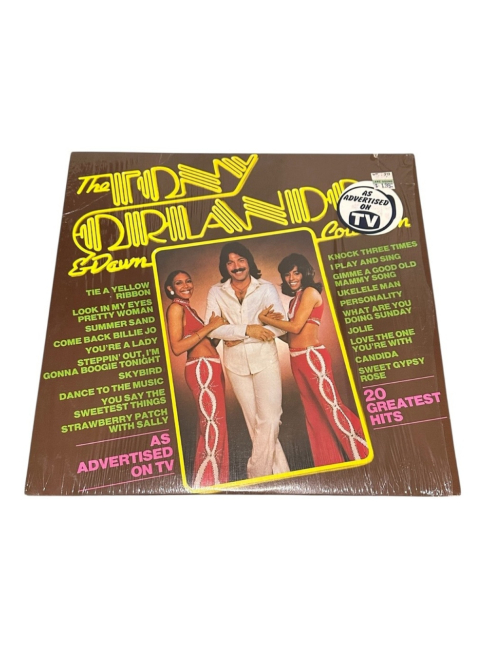 Vintage Tony Orlando & Dawn Vinyl LP Collection Greatest Hits 1979 Arista Canada